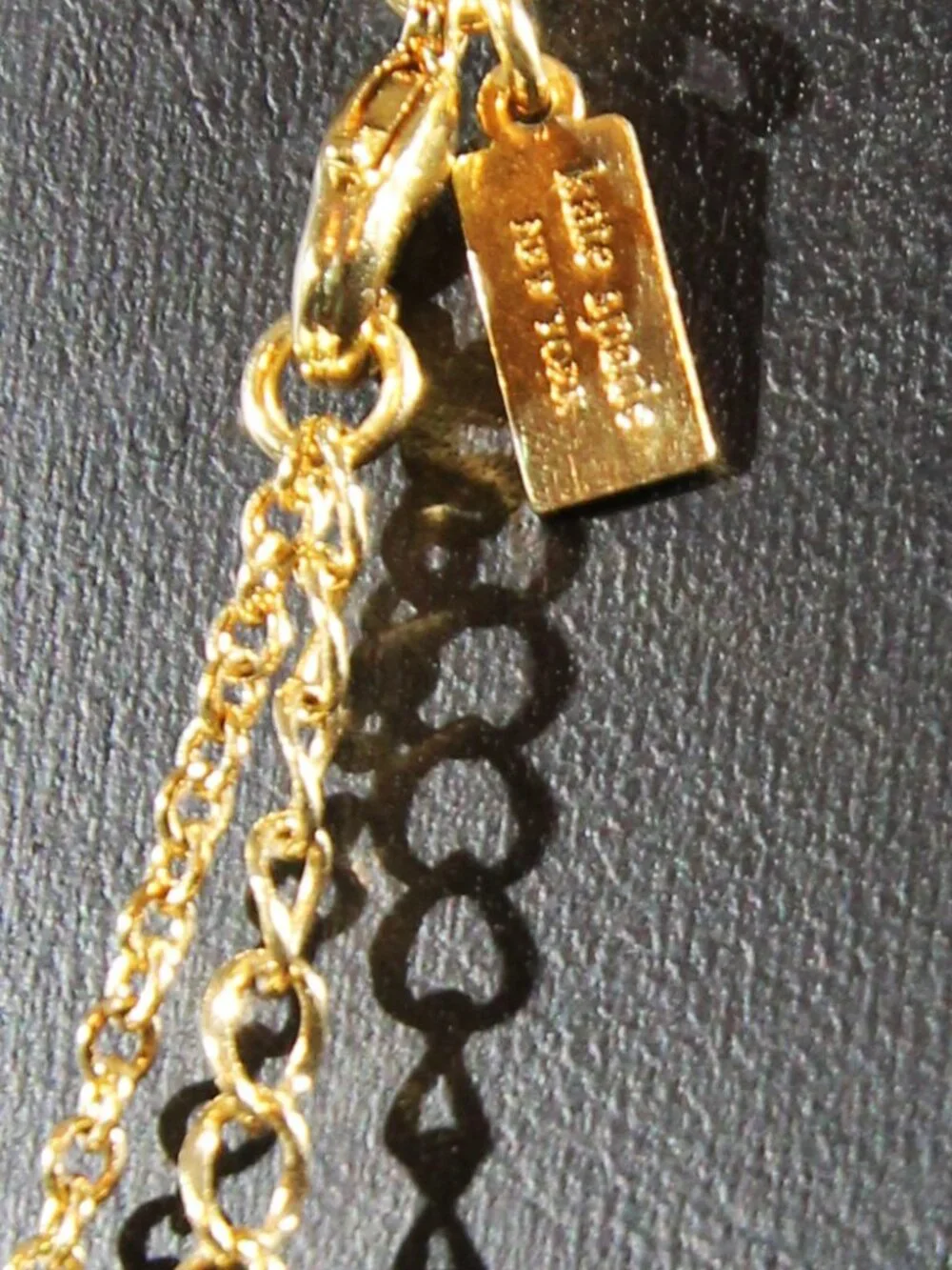 Vintage kate spade Gold Tone Necklace